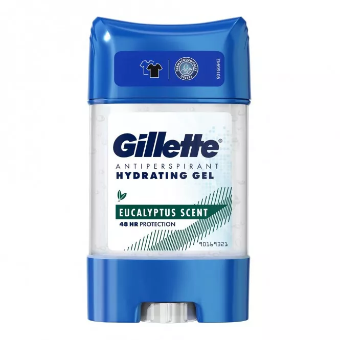 مام ژله‌ای ضد تعریق آبرسان مردانه ژیلت Gillette مدل Eucalyptus - حجم 70 میلی لیتر