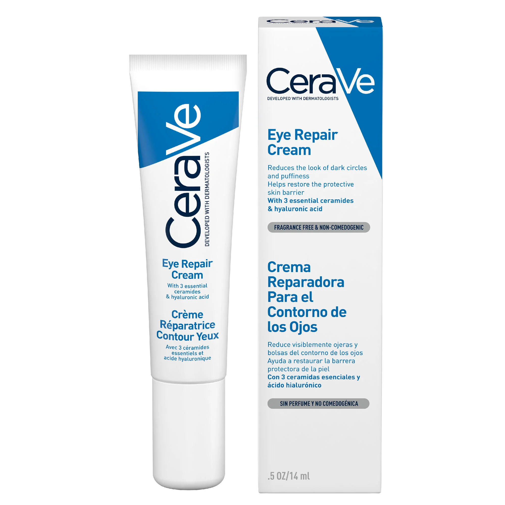 کرم ترمیم کننده دور چشم سراوی Cerave - حجم 14 میل